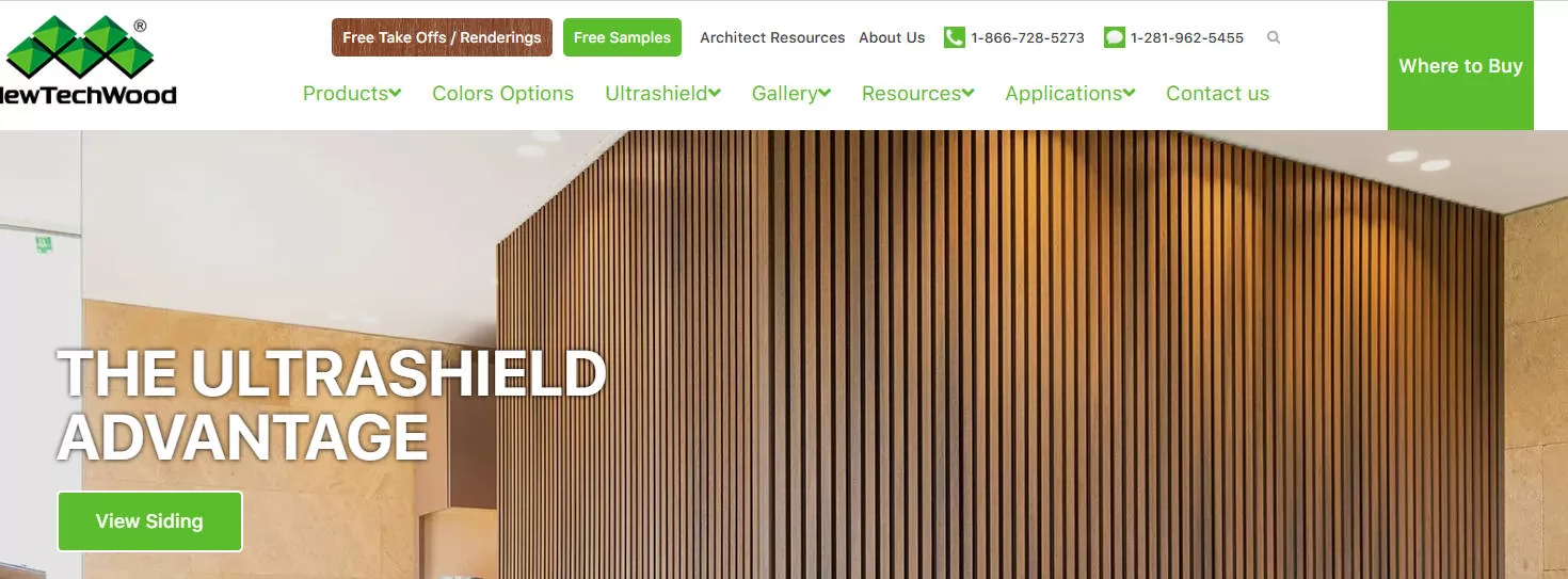 NewTechWood WPC Decking