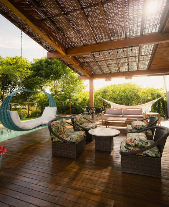 Garden WPC Decking Design