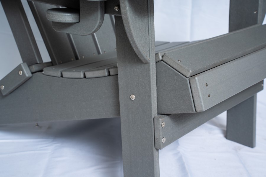 Folding Adirondack Chair with Ottoman